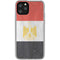 Egyptian Flag Distressed iPhone 11 Pro Clear Case